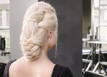 How to Create a Triangle Ponytail and Finish with a Fishtail Braid