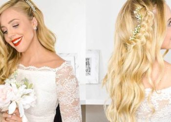Bohemian, Elegant, and Glam Bridal Hair Looks