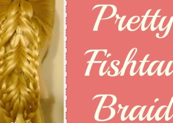 Braided Edge Reverse Banded Fishtail Braid | Hairstyles For Girls