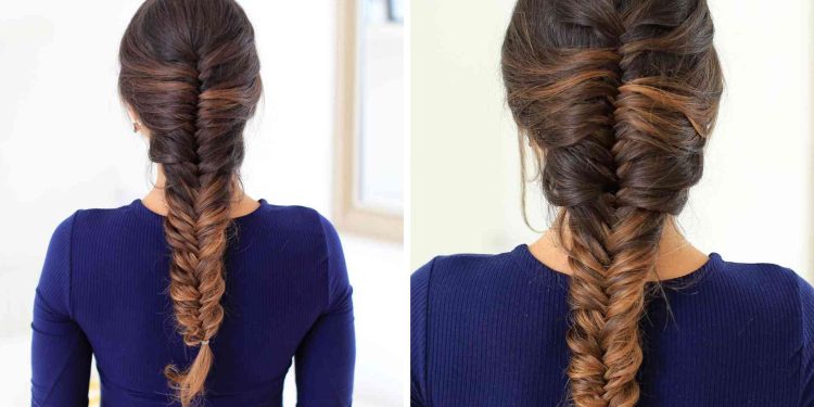 How To French Fishtail Your Own Hair