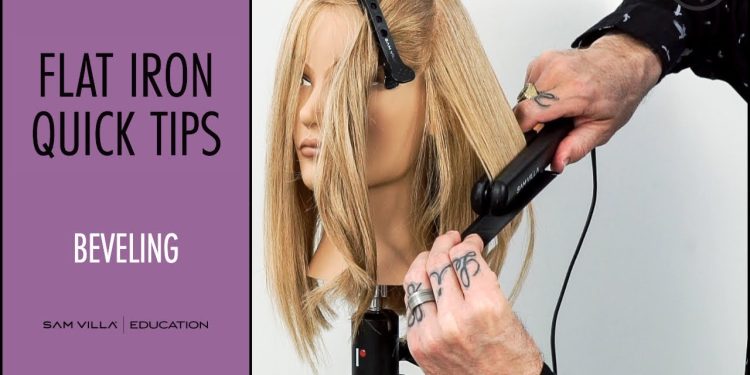 Beveling with a Flat Iron – Flat Iron tips