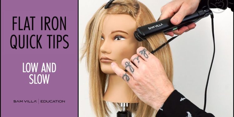Low and Slow or Hot and Fast when Flat Ironing – Flat Iron tips