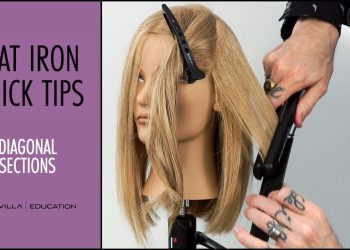 Using Diagonal Sections when Flat Ironing – Flat Iron tips