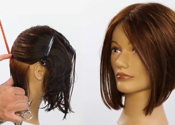 Basic A-Line (Triangular) Bob Haircut Tutorial