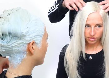 HOW TO COLOR HAIR WHITE – WHITE HAIR COLOR TUTORIAL