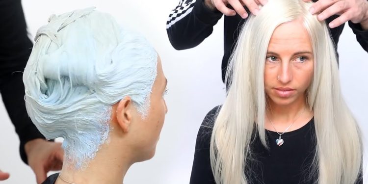 HOW TO COLOR HAIR WHITE – WHITE HAIR COLOR TUTORIAL