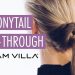 Ponytail Pull-Through – Adding Interest to a Ponytail