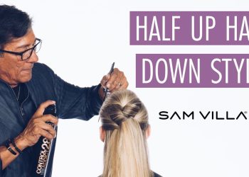 Half Up Half Down Hairstyle Tutorial