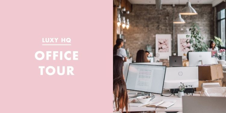 Office Tour l Luxy Hair Vlog 1