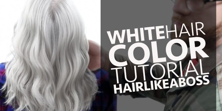 White Hair Color Tutorial Featuring @HAIRLIKEABOSS