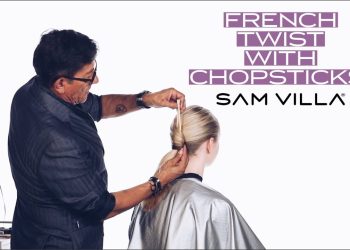 How to Create a French Twist Hairstyle with Chopsticks