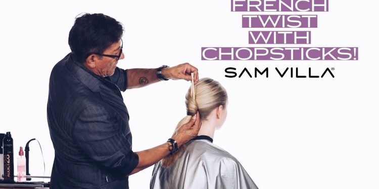 How to Create a French Twist Hairstyle with Chopsticks