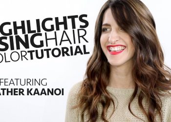 Highlight Tutorial using hair color | FALL COLOR TREND 2018