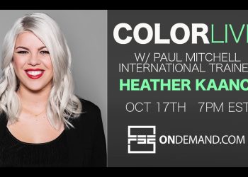 COLOR LIVE with Paul Mitchell International Trainer Heather Kaanoi