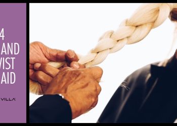 How to Create a 4 Strand Twist Braid
