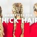 How to Deal With Thick Hair: Three Easy Hairstyles