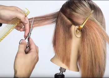 TEXTURED LONG BOB HAIRCUT TUTORIAL – TEXTURE COLLECTION 2018