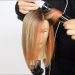 Peach and Silver Hair Color Tutorial