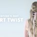 Trying a Pinterest-Inspired Heart Hairstyle