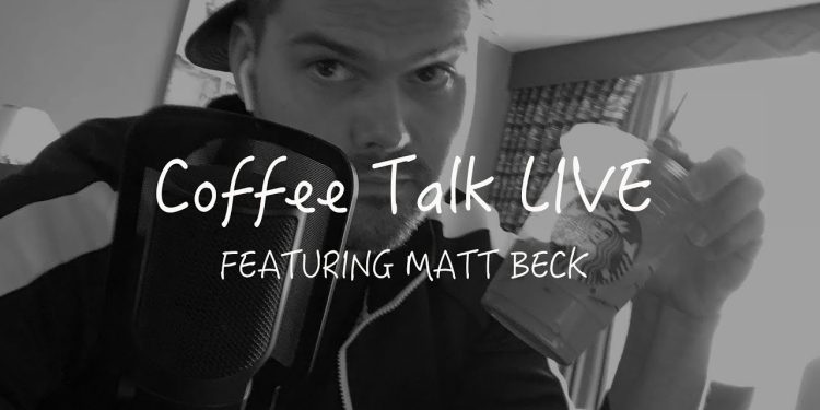 Coffee Talk Live from my hotel room in AZ