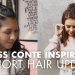 Half Updo for Short Hair (Jess Conte Inspired)