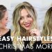 3 Christmas Morning Hairstyles for All Hair Lengths