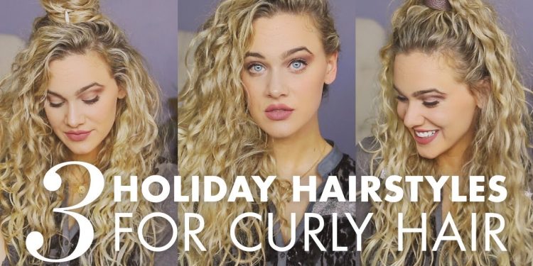 Curly Hairstyles: 3 Quick & Easy Looks for the Holidays