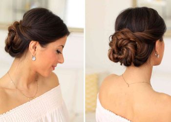 2 Minute Elegant Bun Hair Tutorial