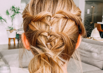 Sweetheart Updo for Valentine’s Day