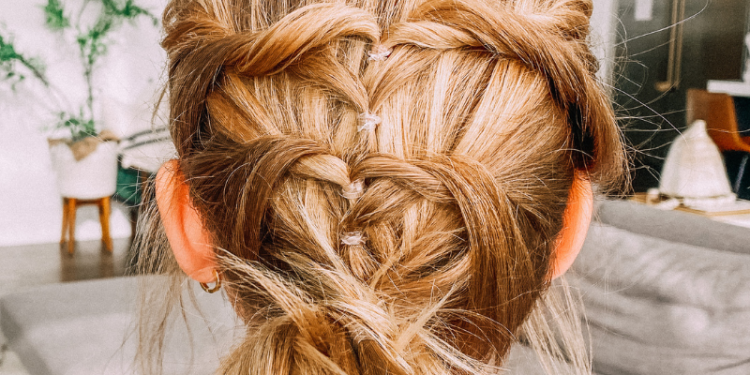 Sweetheart Updo for Valentine’s Day