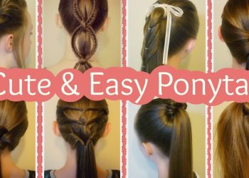 8 Cute Ponytail Hairstyles For Summer! | Hairstyles For Girls