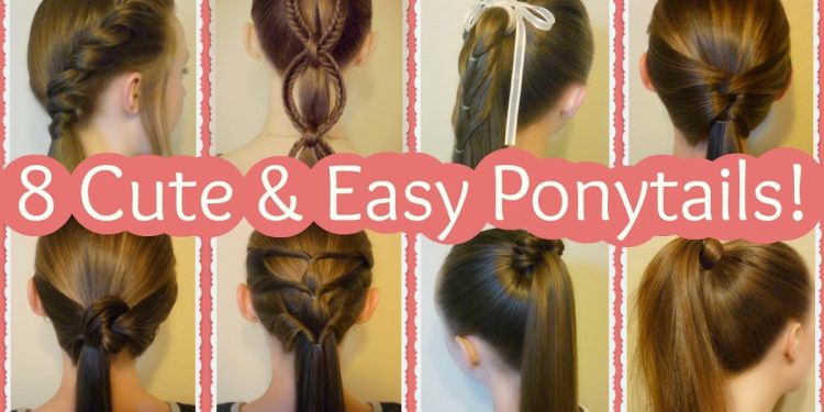 8 Cute Ponytail Hairstyles For Summer! | Hairstyles For Girls