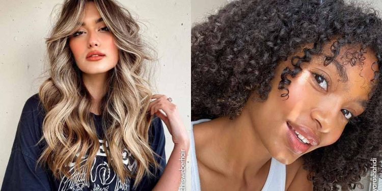 Curtain Bangs For Every Hair Type