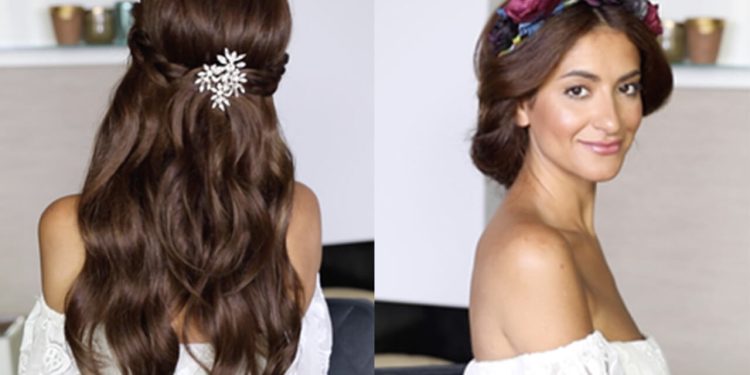 Easy Wedding Hairstyles With and Without Extensions