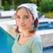Bailey’s Mini Fishtail Braids | DIY Bandana Hairstyle for Short Hair