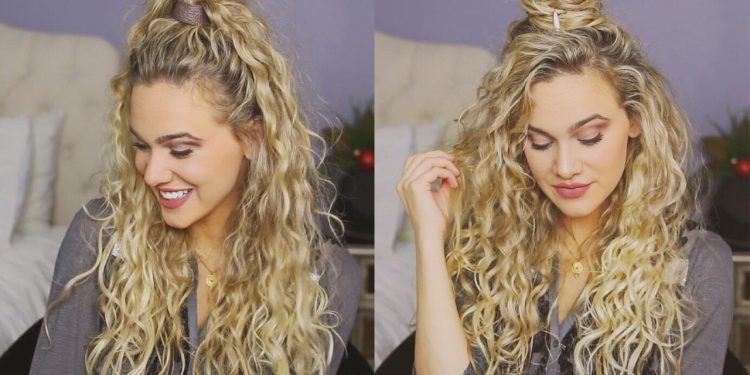 Holiday Party Hairstyles for Curly Hair