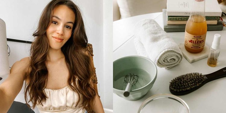 Apple Cider Vinegar Hair Rinse DIY Hair Recipe