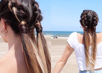 Double Dutch ponytails: when practical meets playful