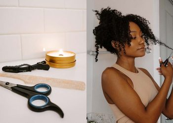 How to Trim and Cut Curly Hair from Home