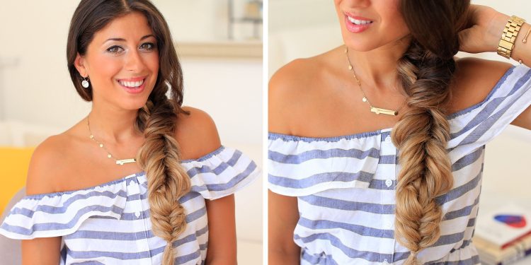 Three Way Fishtail Braid Hair Tutorial