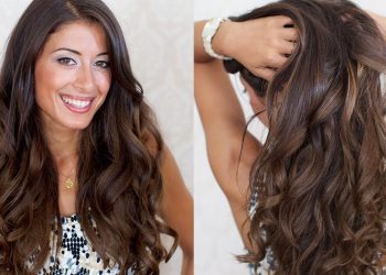 Big Voluminous Curls Hair Tutorial