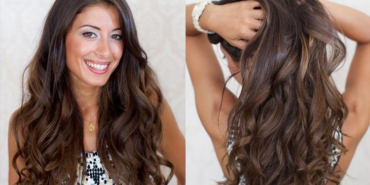 Big Voluminous Curls Hair Tutorial