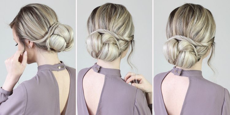 Romantic Updo Hair Style for Special Occasions