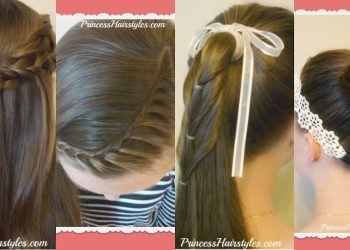 4 Cute Hairstyles For School, Quick and Heatless, Part 4 | Hairstyles For Girls