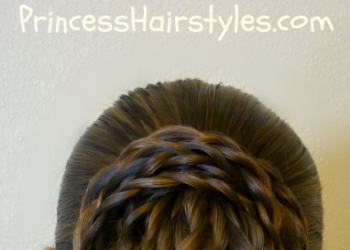 Elegant Textured Updo, Easy Hair Tutorial | Hairstyles For Girls