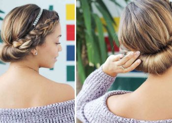 Easy Updo For Short Hair