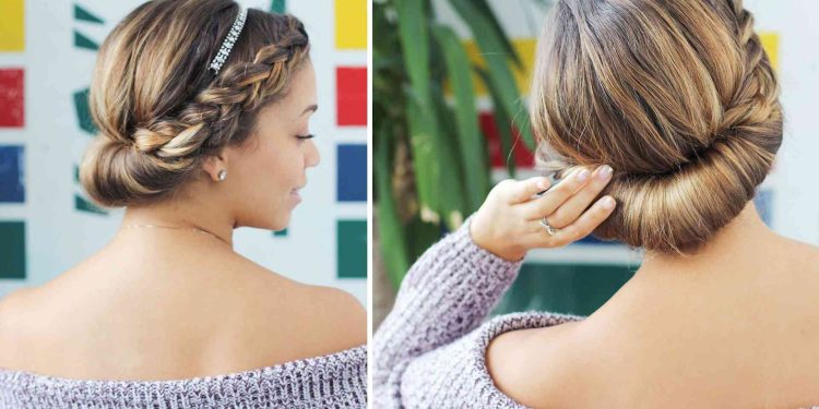 Easy Updo For Short Hair
