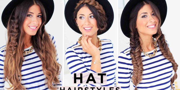 3 Cute Hat Hairstyles