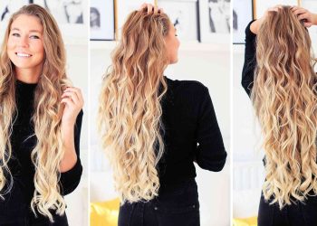 Easy Hair Tutorial For Big, Full Length Curls