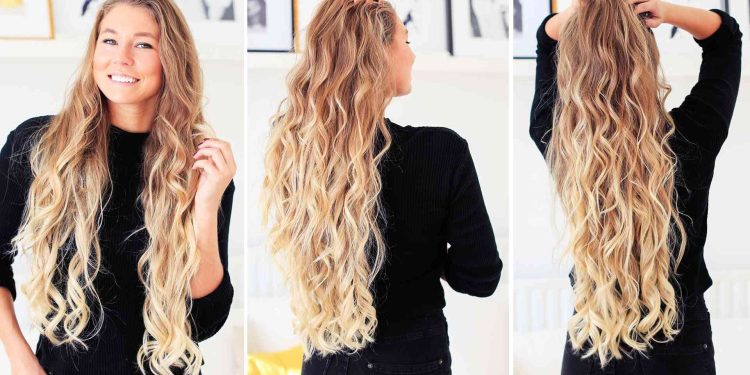 Easy Hair Tutorial For Big, Full Length Curls